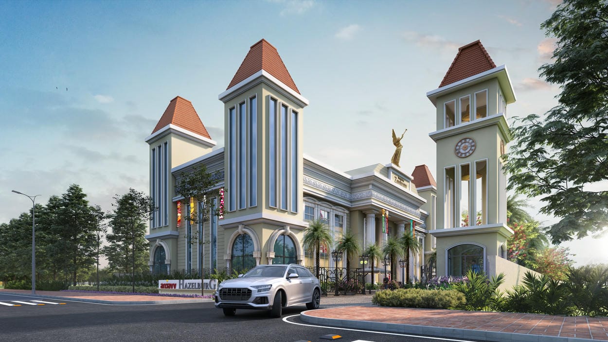 Serene connected landscape